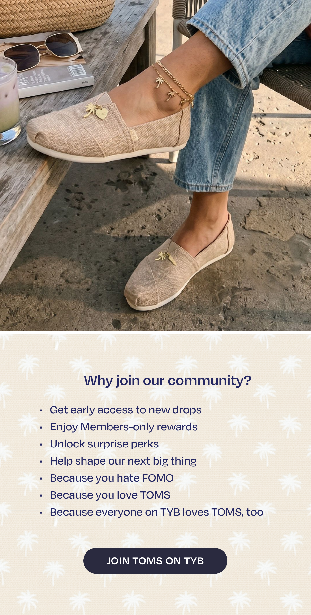 Join TOMS on TYB
