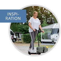 E-Scooter für den Campingurlaub
