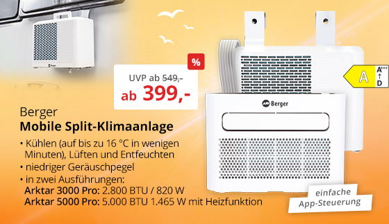 mobile Split-Klimaanlage Arktar Pro