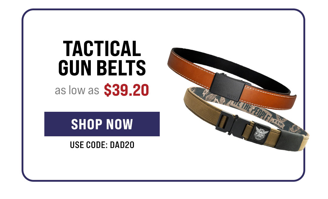 Tactical Gun Belts