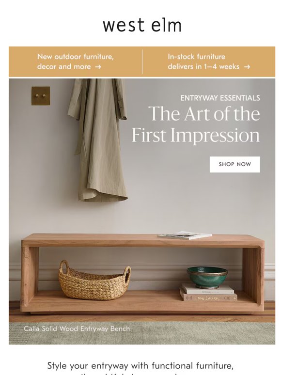 Your entryway glow-up guide