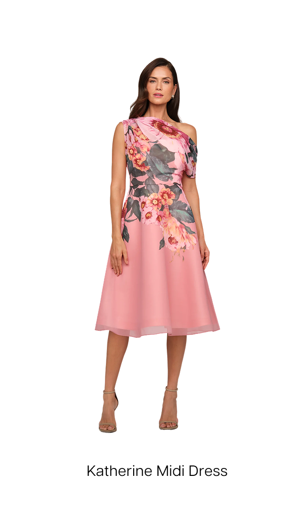 Katherine Tea Length Dress