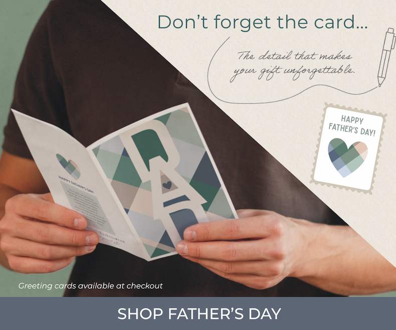 Don't forget the card...