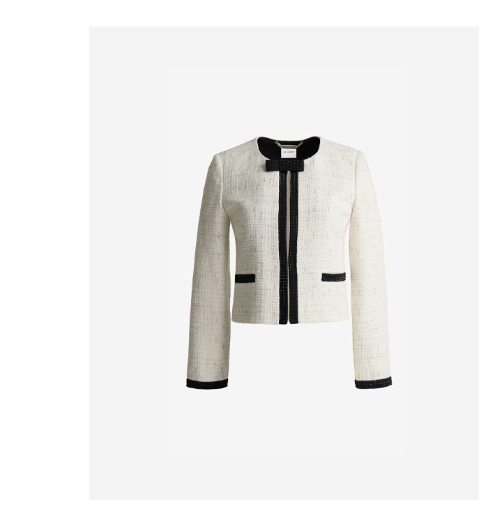 Elizabeth Jacket in Cannes Tweed