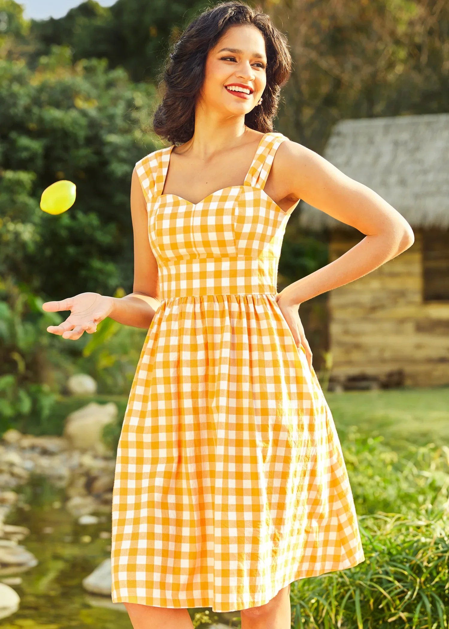 Dance Beneath the Sunrays Fairytale Midi Dress