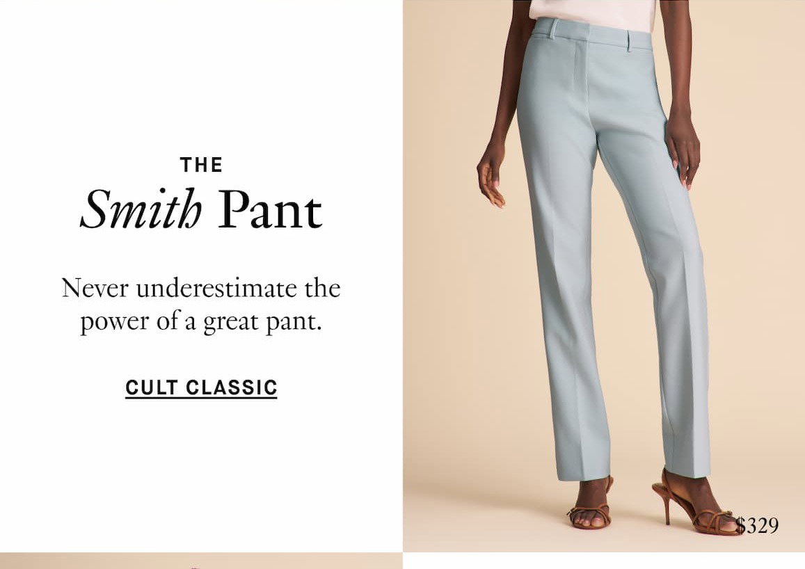 The Smith Straight Trouser