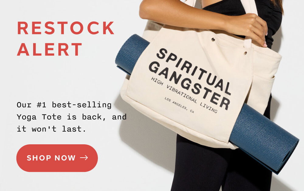 RESTOCK ALERT: SG YOGA TOTE