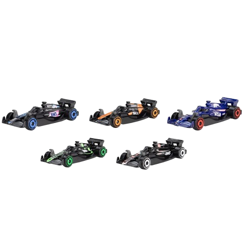 Ігровий набір Hot Wheels Formula 1 2024 5 базових болідів