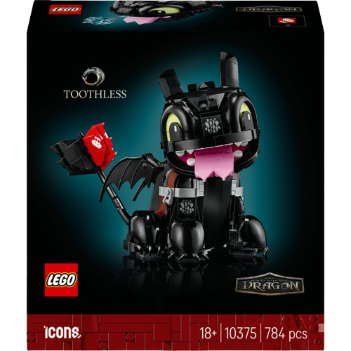Конструктор LEGO Icons Як приборкати дракона: Беззубик 