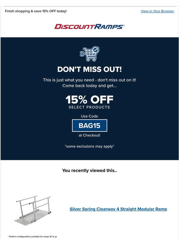 🕒 Enjoy 15% Off Before It's Gone! 🕒