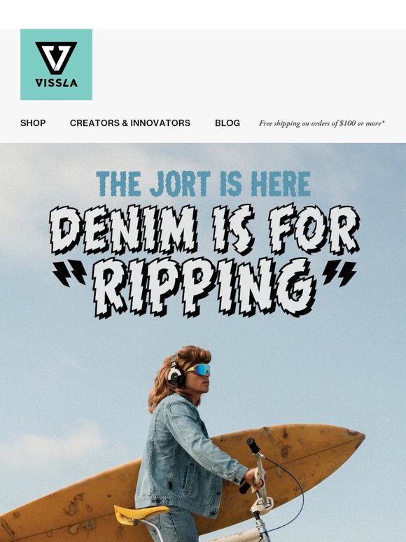 WATCH 🔥 Born To Rip. The Jort Boardshort Is Here.
