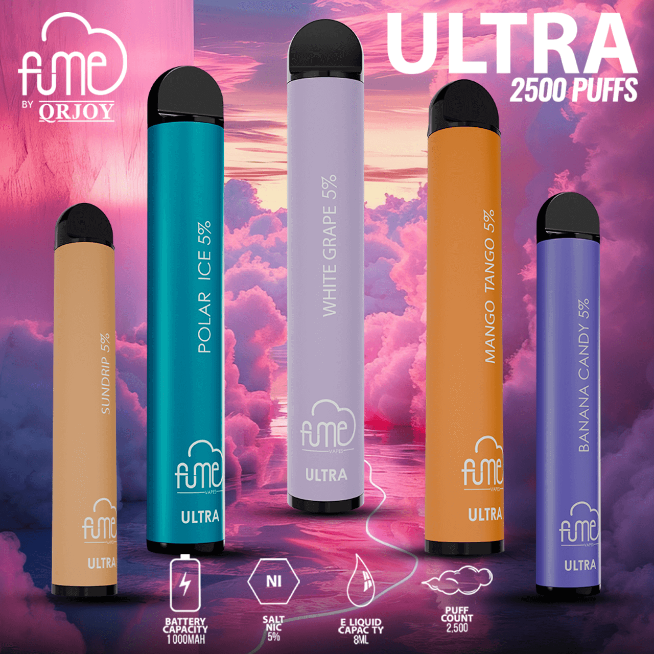 FUME Ultra 2500 Puff Disposable