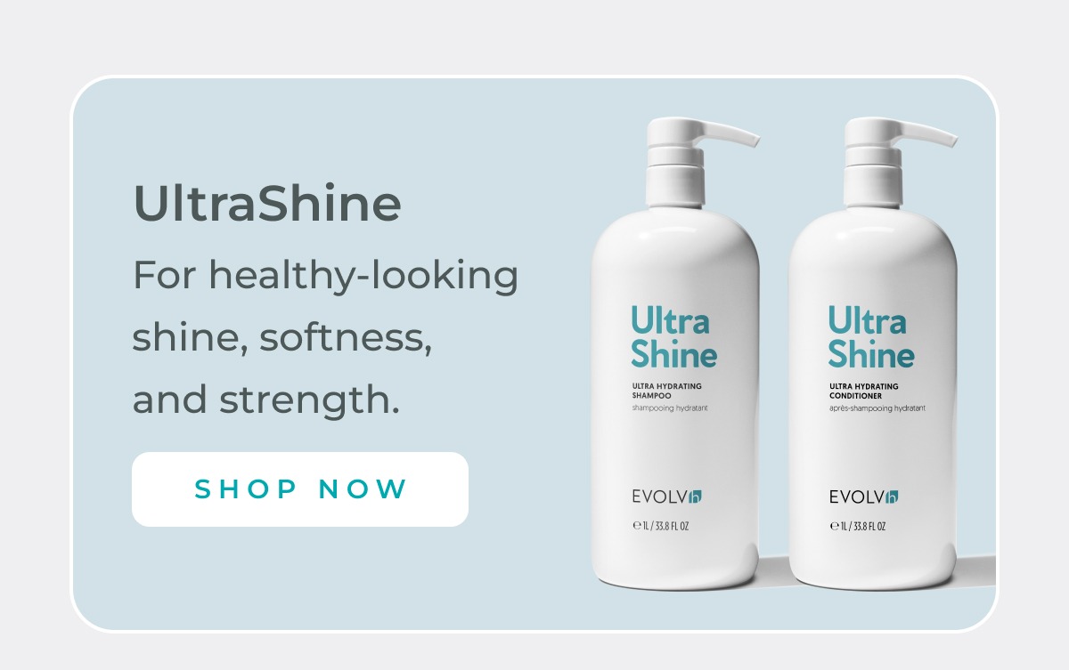 UltraShine Liter Duo for healthy-looking shine, softness, and strength.