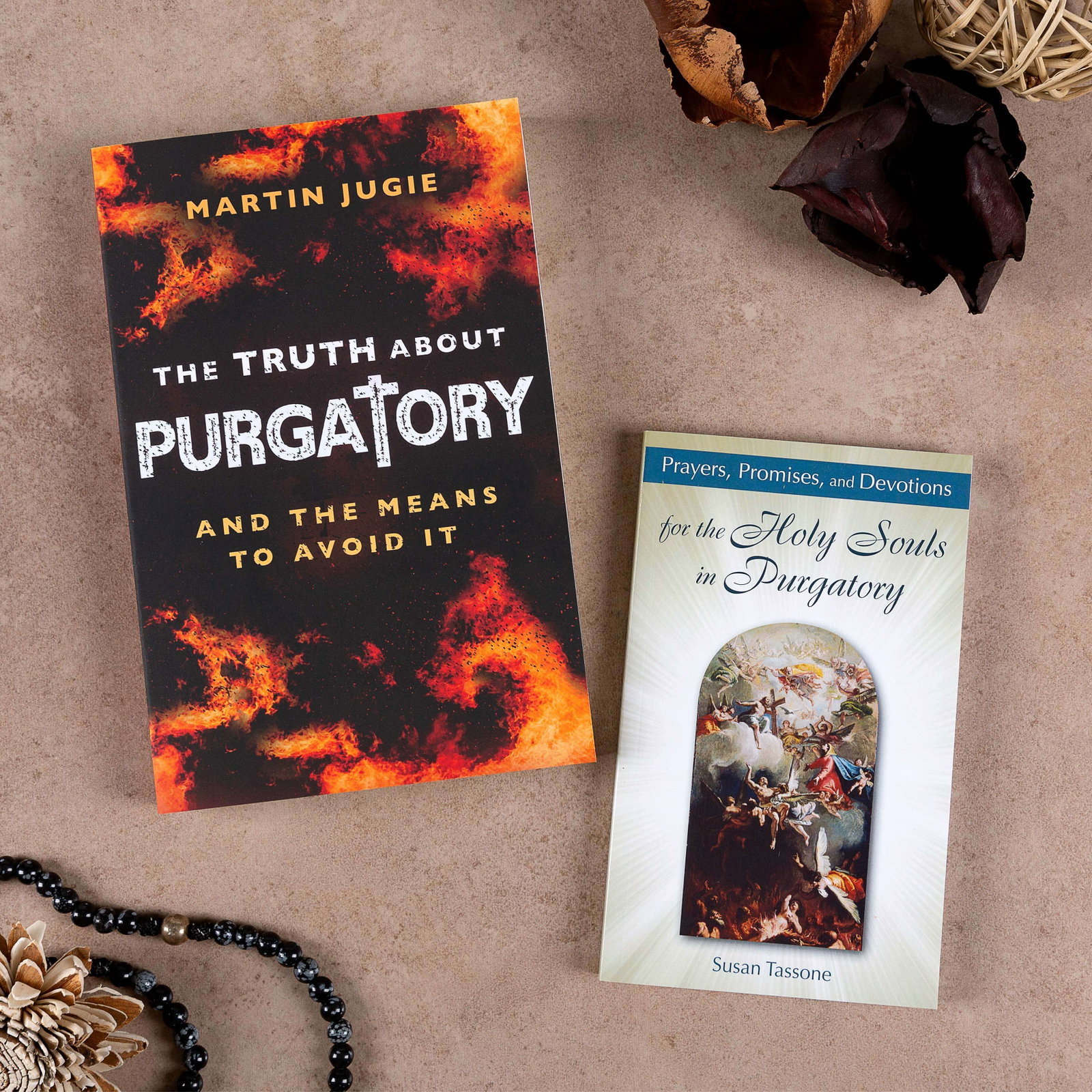 The Truth About Purgatory & Prayers, Promises, and Devotions for Holy Souls in Purgatory (2 Book Set)