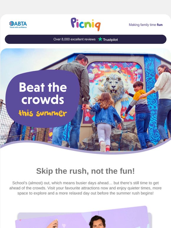 The best time to visit? Right now!
