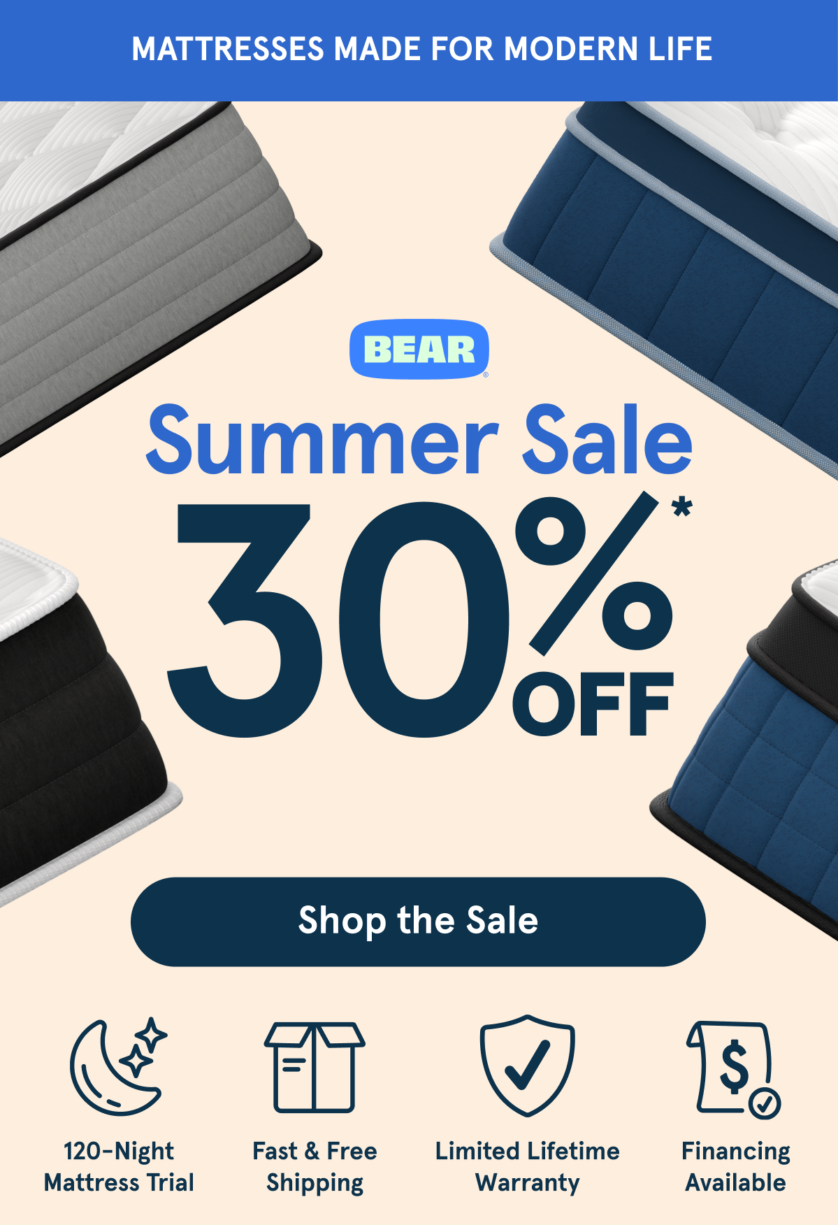 Summer Sale 30% Off