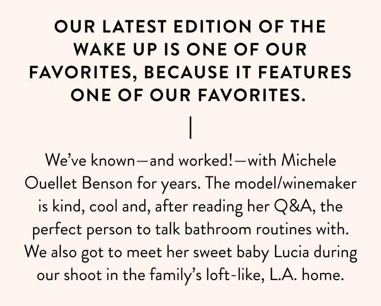 Our latest edition of the wake up is one or favorites 