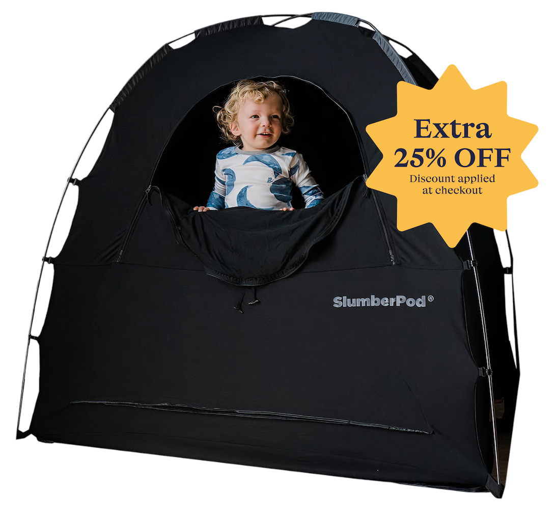 Unlock an extra 25% OFF SlumberPod Sleep Canopys when you add any item to your cart!