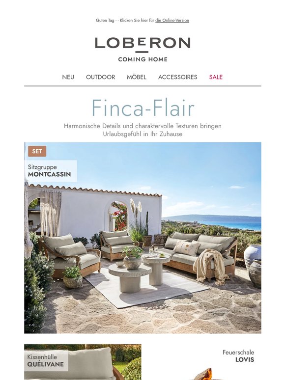 Finca-Flair für Ihr Outdoor-Paradies 🌴