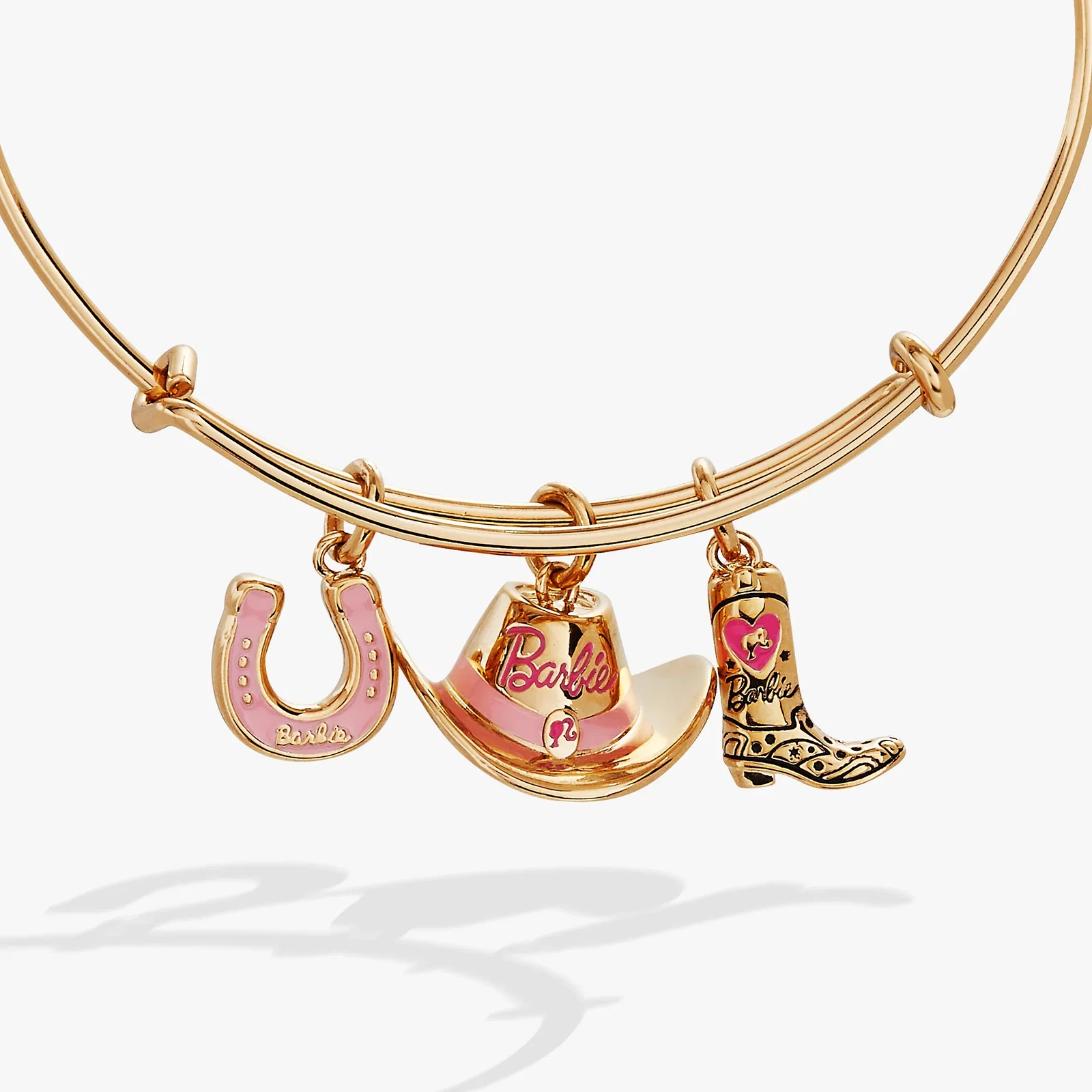 Image of Barbie™ Western Trio Charm Bangle