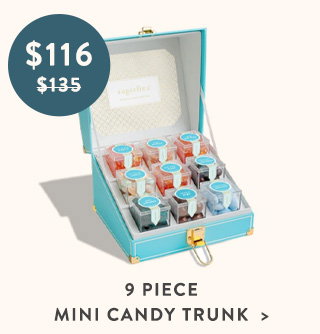 Pre-Set Mini Candy Trunk - 9 Piece