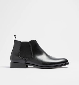 James leather chelsea boots