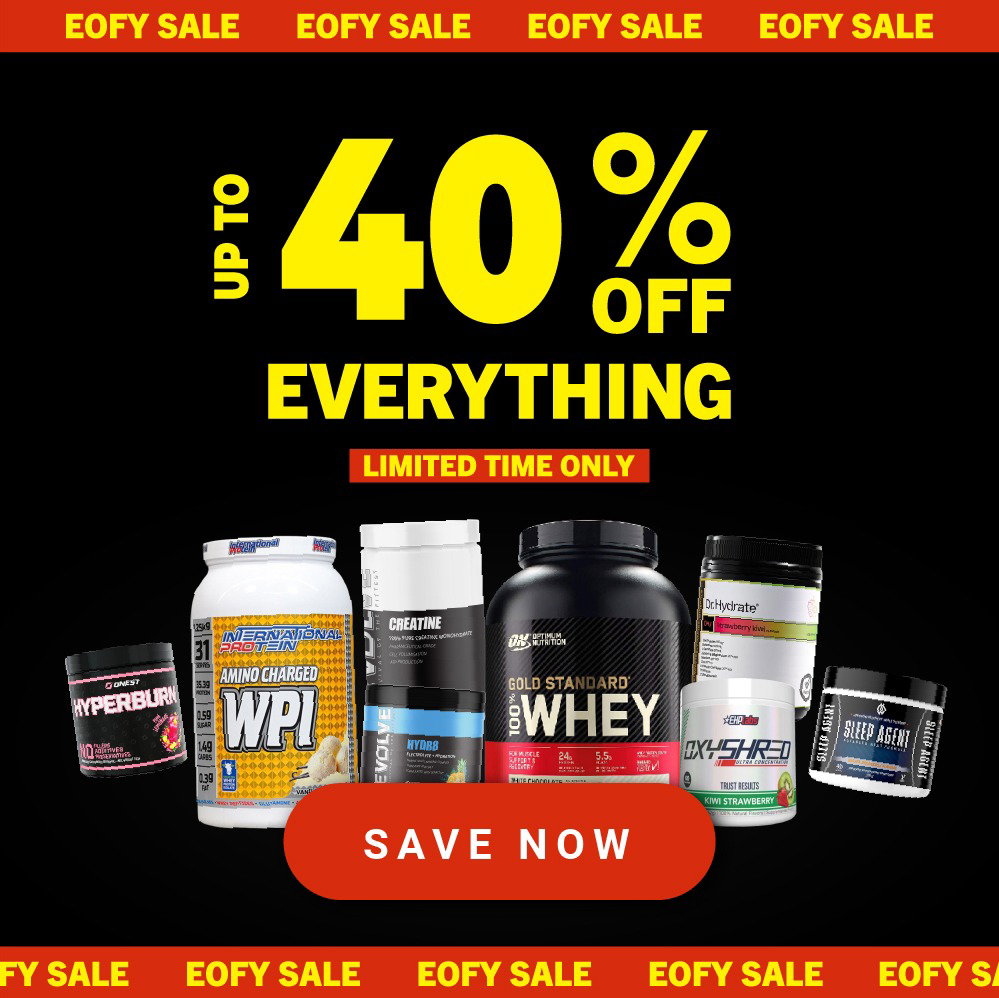 UP TO 40% OFF EVERYTHING - EOFY SALE