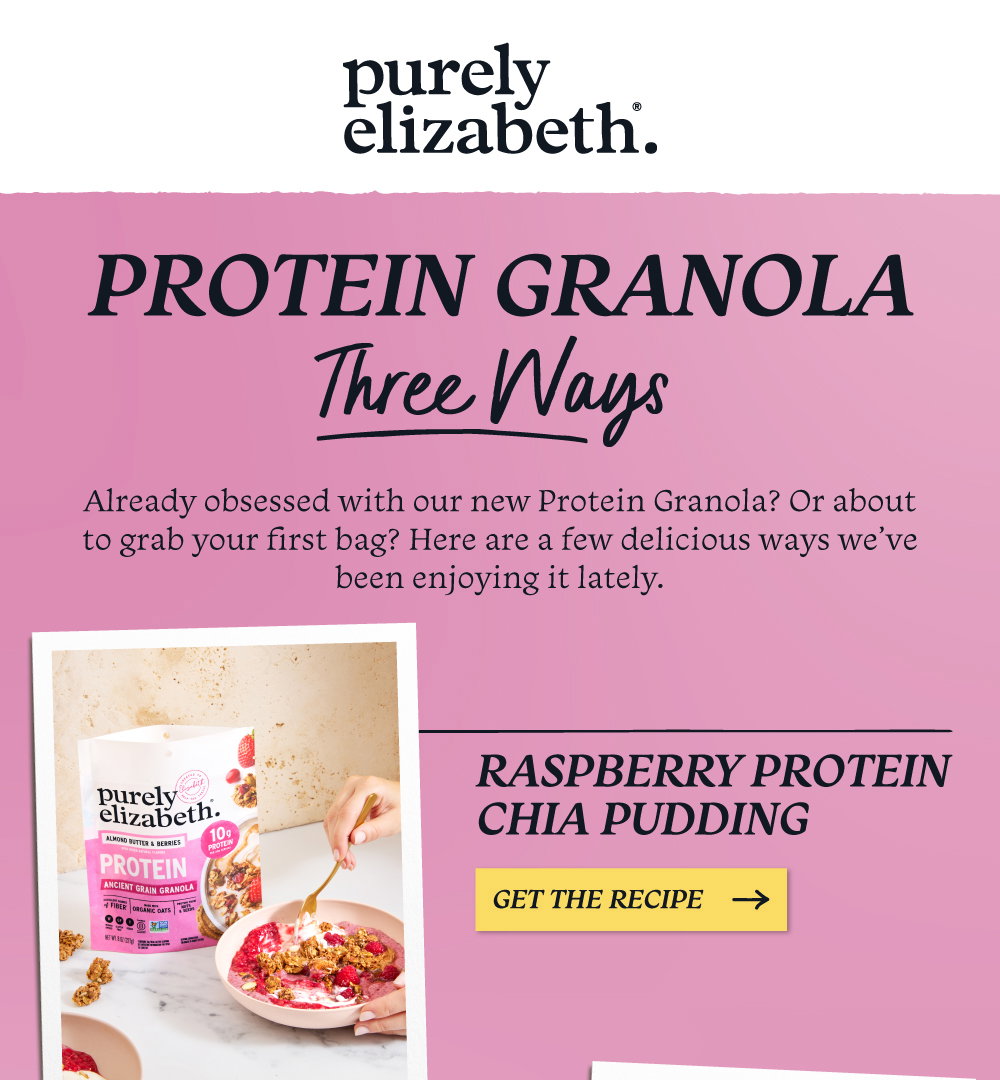 Raspberry Protein Chia Pudding
