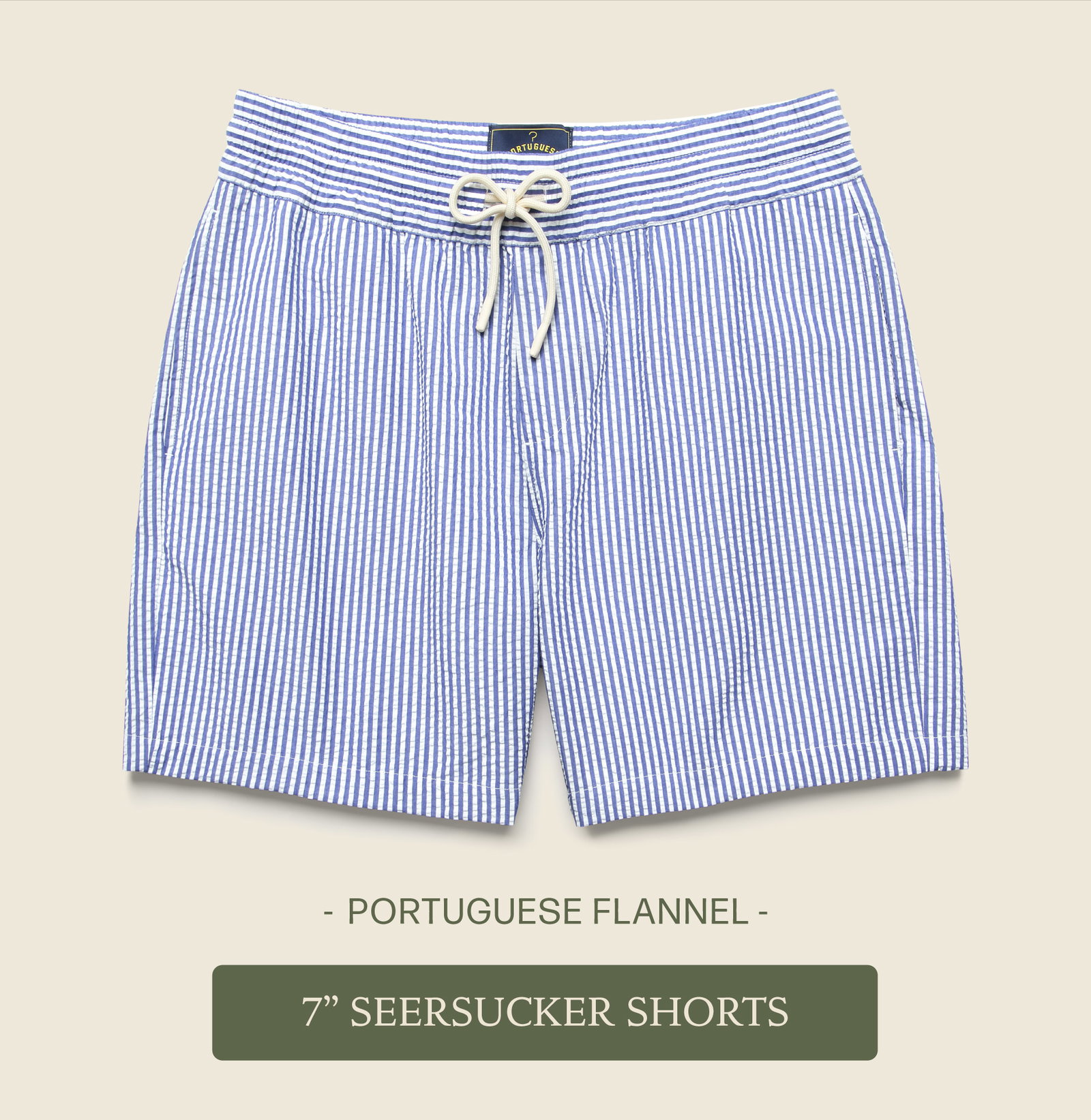 Portuguese Flannel Seersucker Shorts