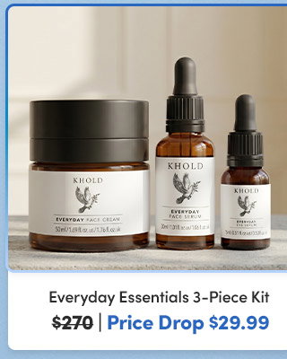 Khold | Everyday "Essentials" 3-Piece Face Kit - $29.99