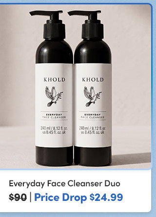 Khold | Everyday Face Cleanser Duo - $24.99