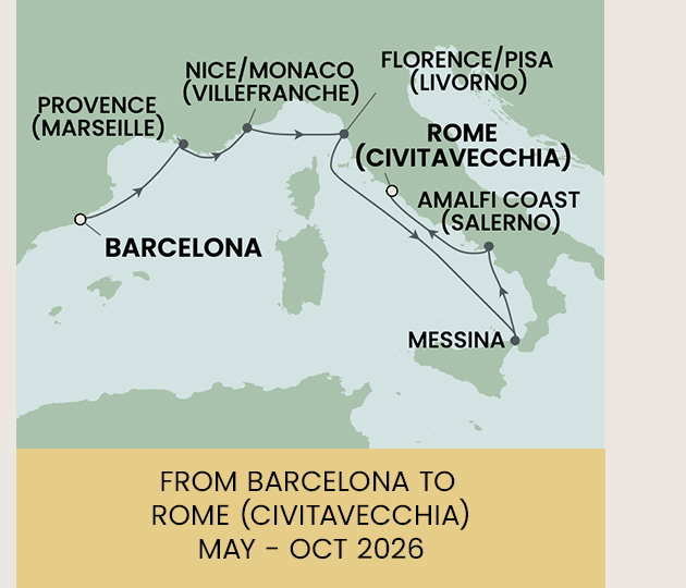 From Barcelona to Rome