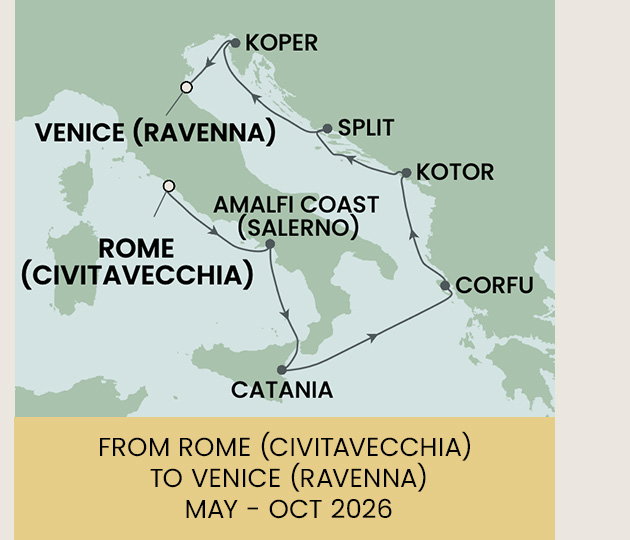 From Rome to Venice