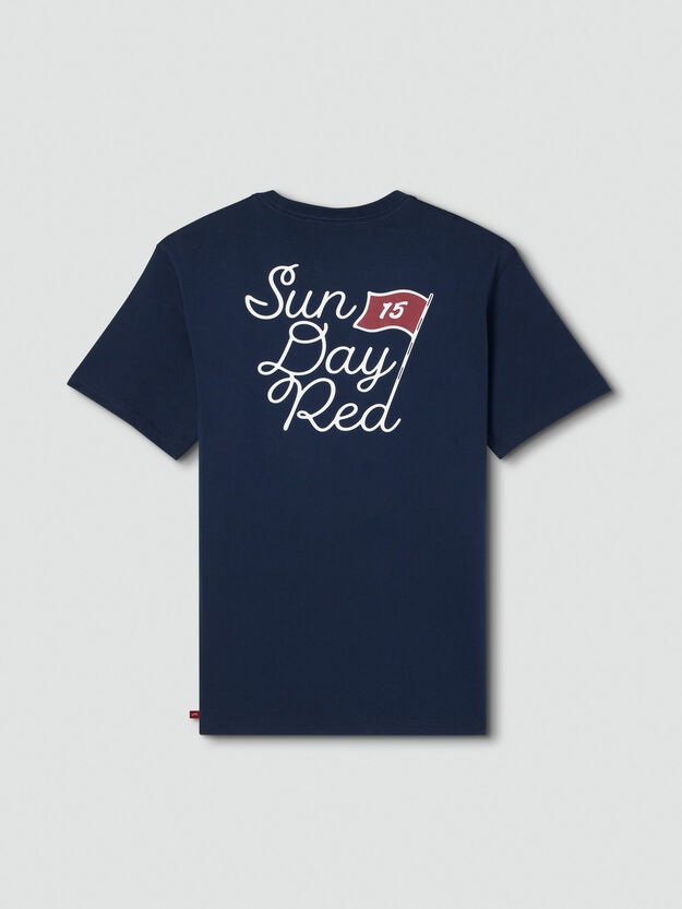 Bayside Pima Cotton T-Shirt - Navy Blazer