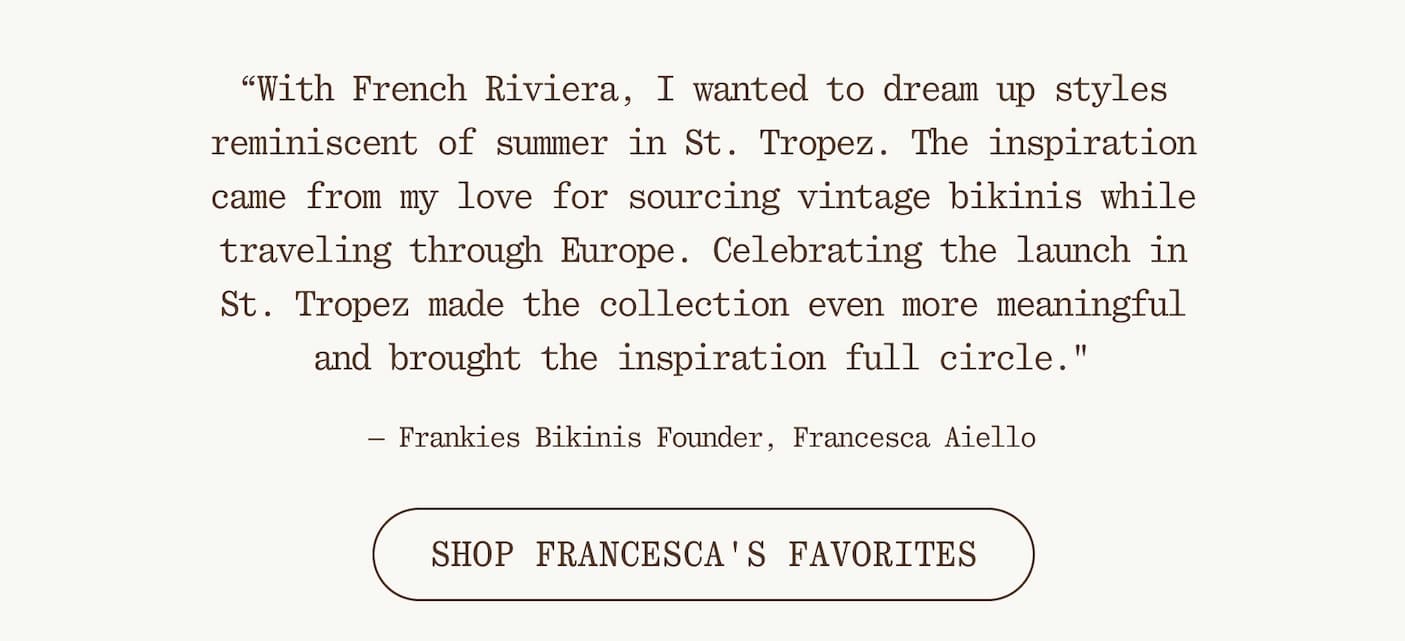 francesca's favorites
