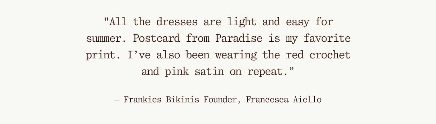 francesca's favorites
