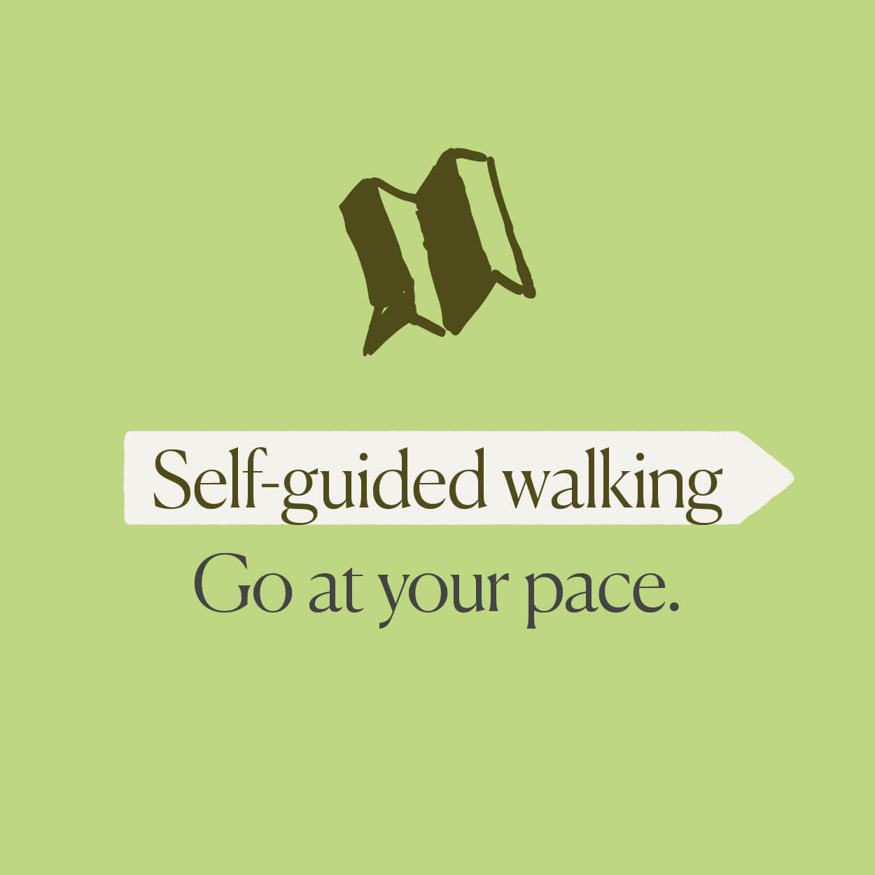 Self-guided walking