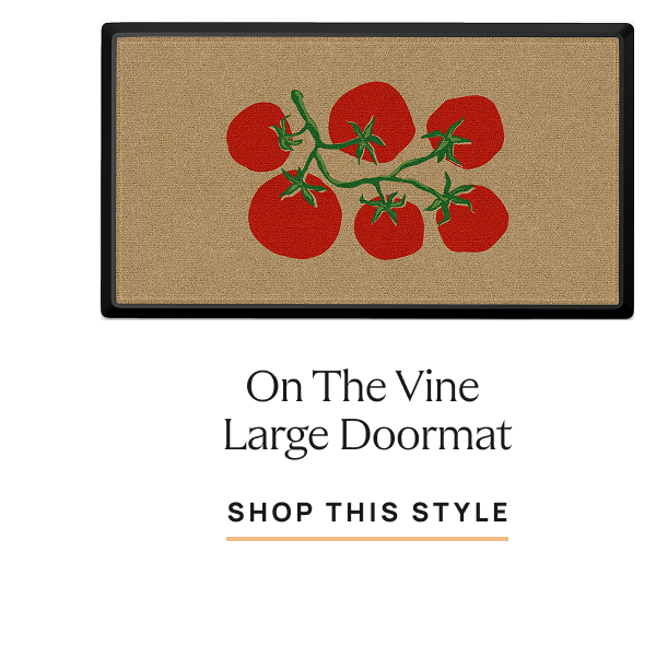 On The Vine Large Doormat