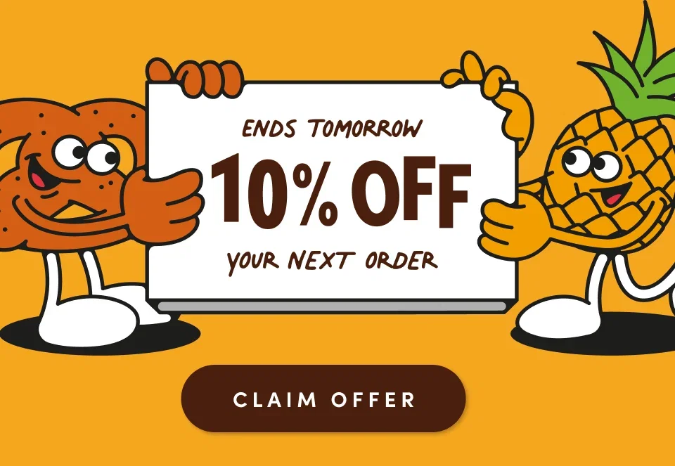 Ends tomorrow 10% off your next order. Claim offer.