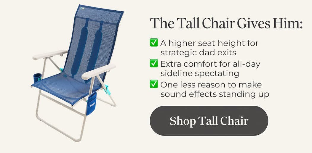 For the Dad who accidentally falls asleep outside