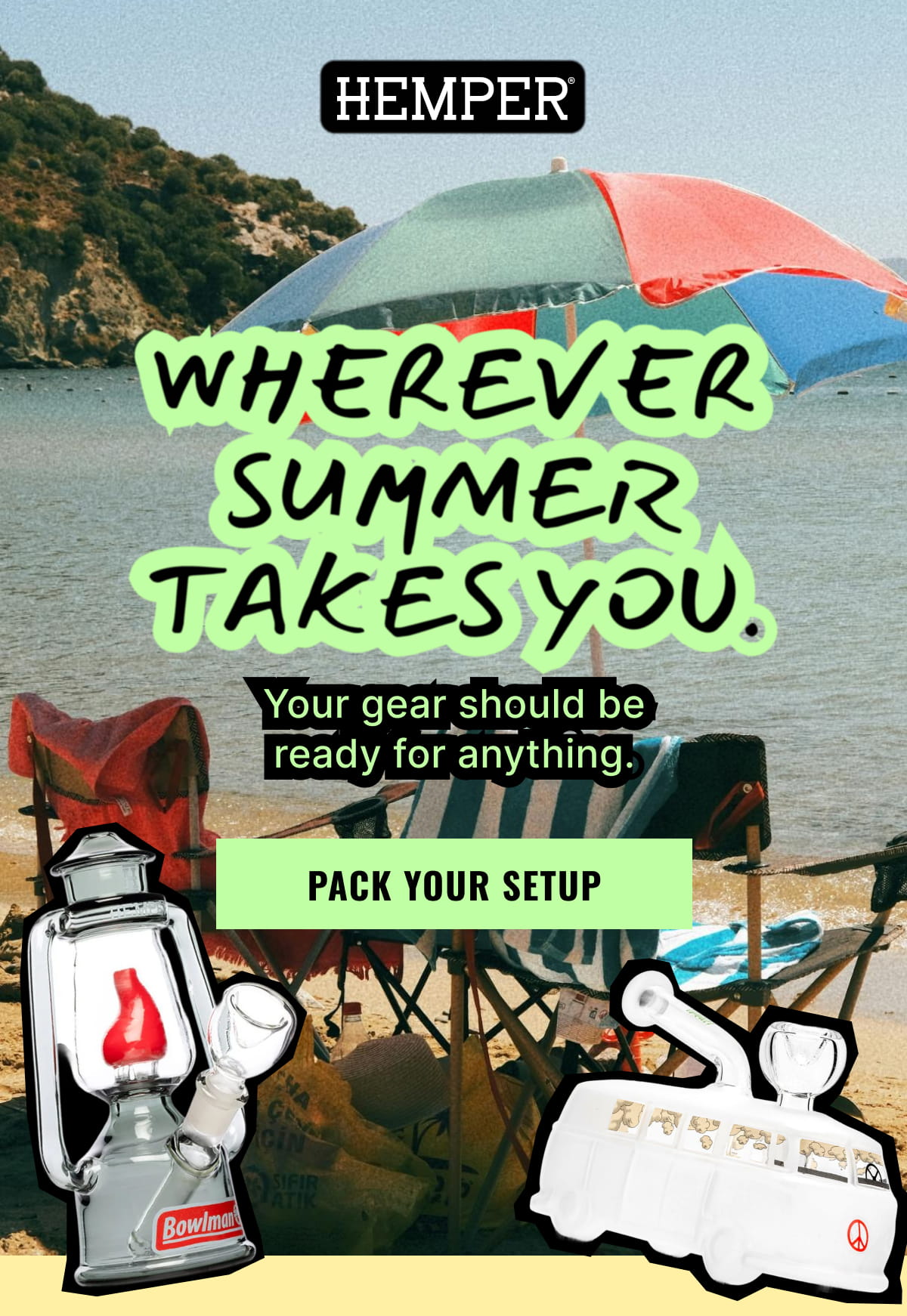 Wherever Summer Takes You. | Pack Your Setup