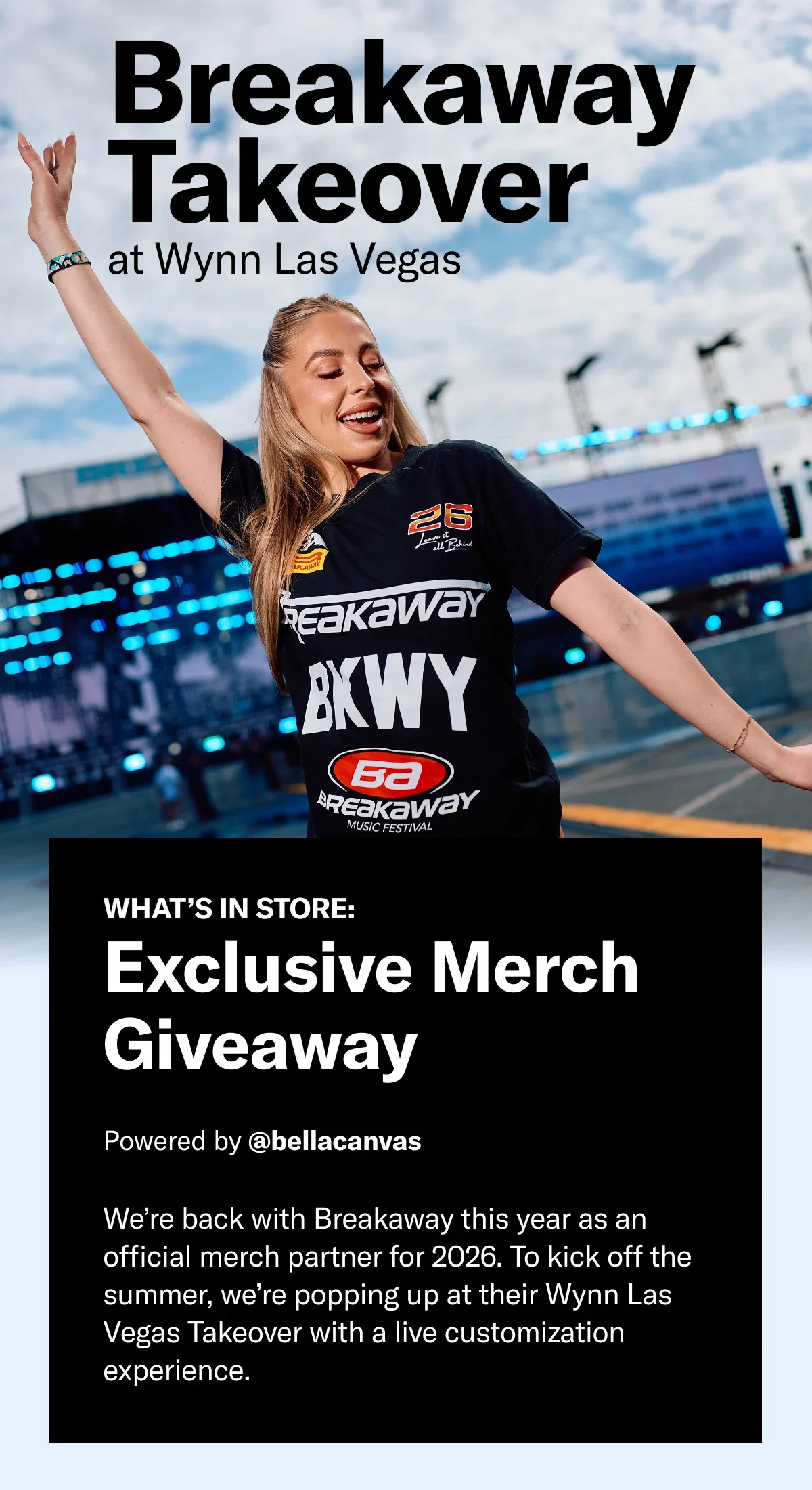 What's in store: Exclusive Merch Giveaway