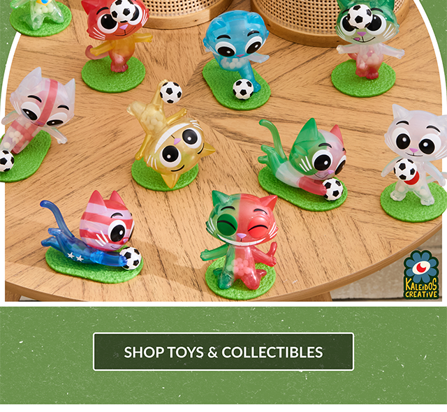 Kaleidos Catscans On the Ball. Felines On the Field. Shop Toys and Collectibles