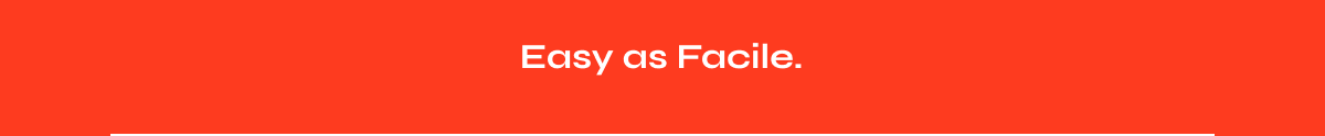 Easy as Facile. 
