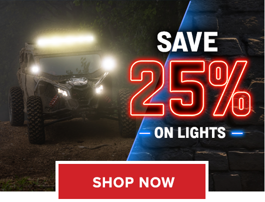 Save 25% on Lights