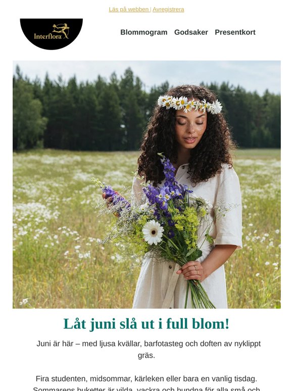 Låt juni blomma