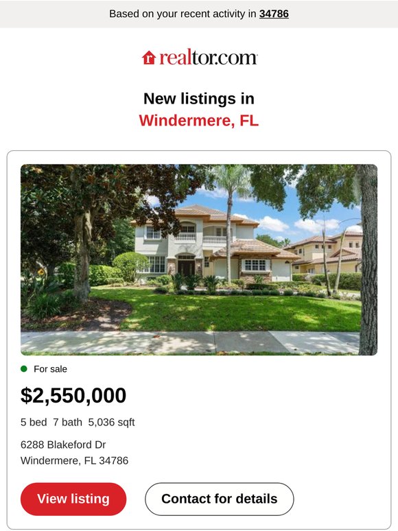New Listings in Windermere, FL