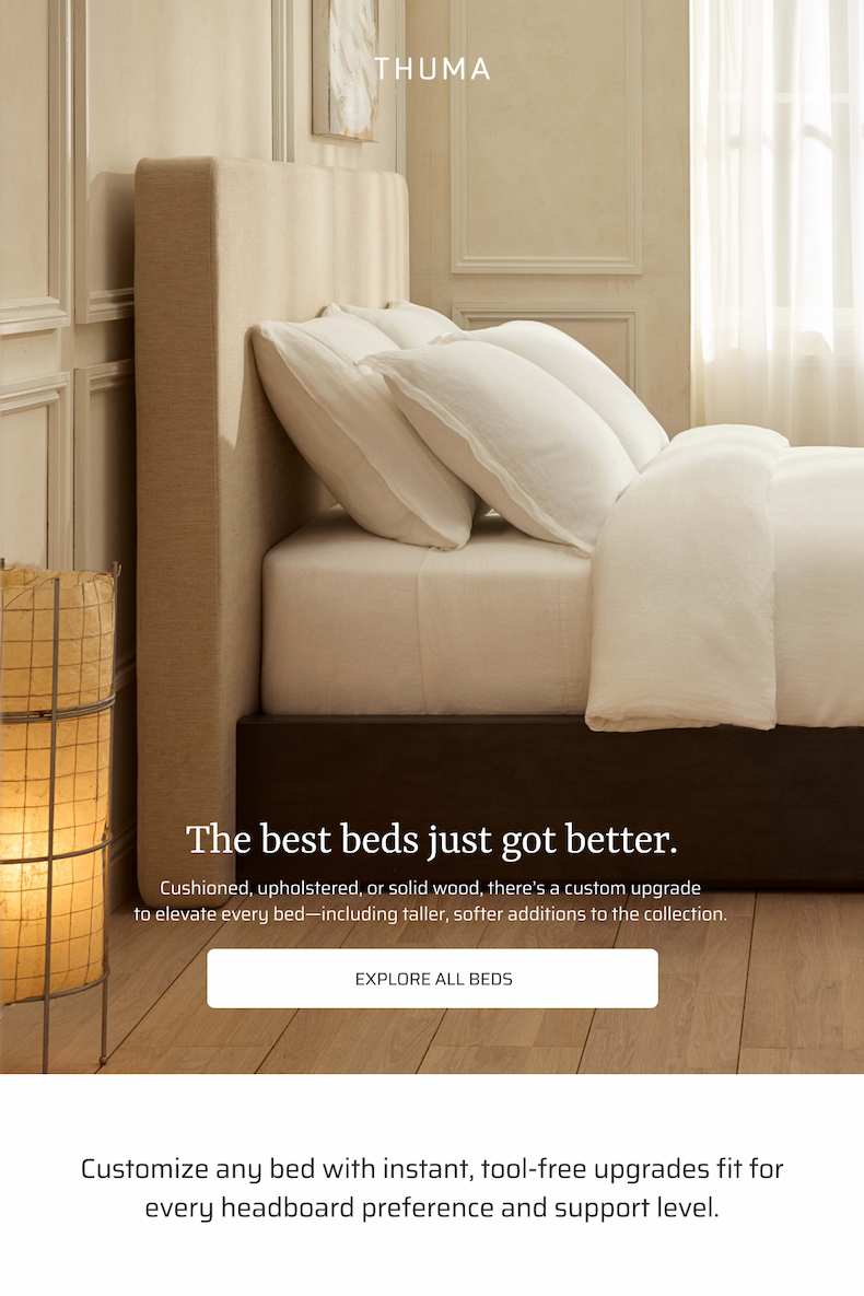 The best beds just got better. Explore all beds.