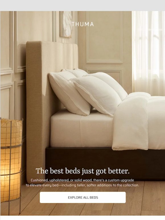 New bed upgrades? Say less.