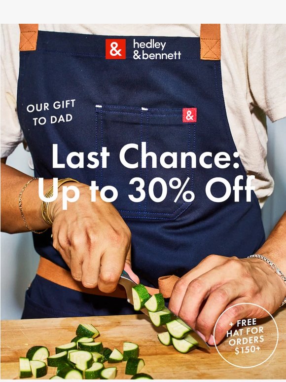 Up to 30% Off Until MIDNIGHT For Father's Day! 👀